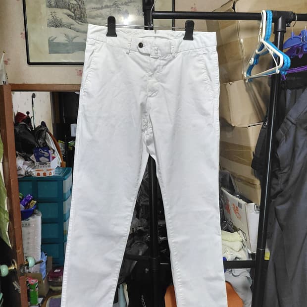 [수트서플라이]손드리오 화이트 치노팬츠 32사이즈