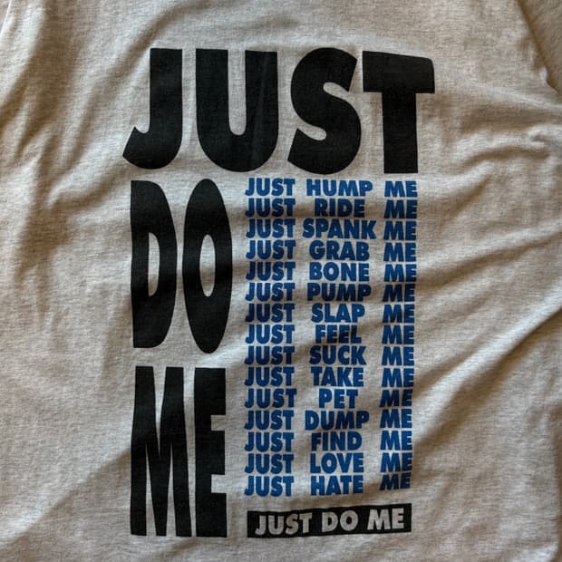 [XL] 00s FRUIT 50/50 JUST DO ME T-shirt