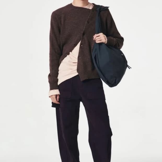 EE 가디건 브라운 L사이즈