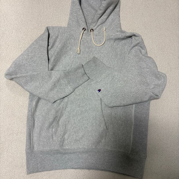 챔피온 블루택 후드티 xxl