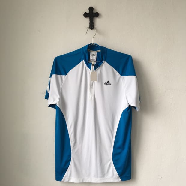 Adidas track half zip up