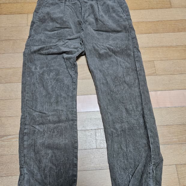 rrl 플리츠 코듀로이 팬츠 32/30