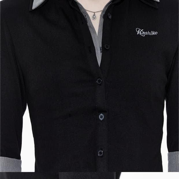 카시코 더블 슬림 셔츠