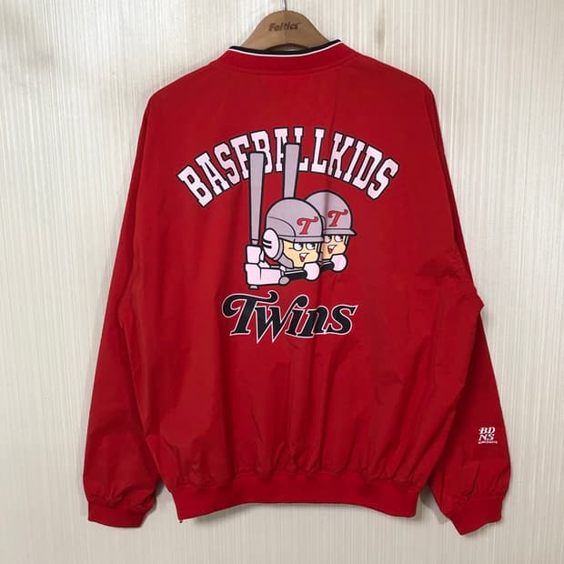 KBO 빠더너스(BDNS) X LG트윈스 웜업자켓 레드 M