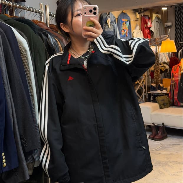 ADIDAS 3-stripes windbreaker