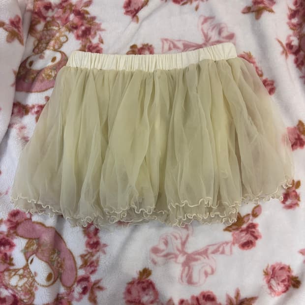 루카빈티지 젤라또피케 샤 큐롯 스커트