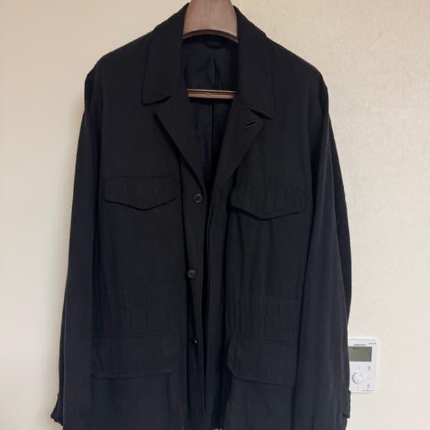 24SS 코모리 실크넵 밀리터리자켓 3사이즈