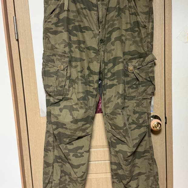 리바이스 실버탭 카고 카모팬츠