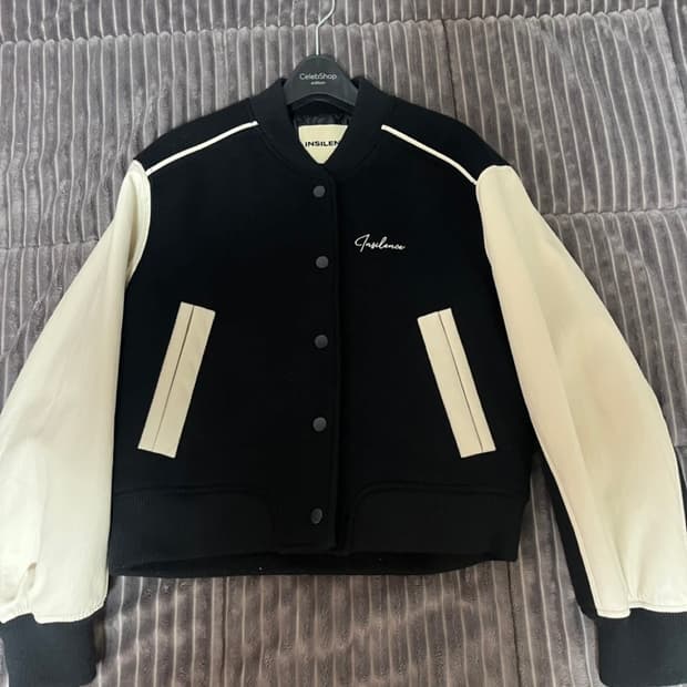 인사일러스 우먼 울 바시티 자켓