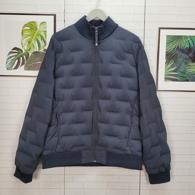 노스페이스 튜브 구스다운 숏 패딩 봄버 자켓 XL(105) 사이즈