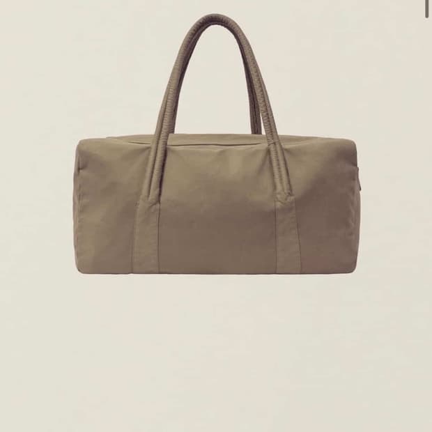 구매) EE garment dyed duffle bag(large) be