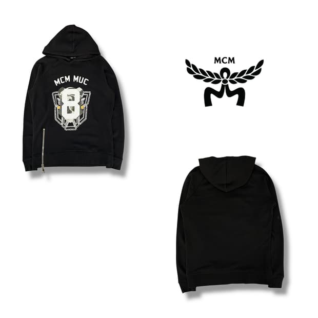  mcm x cambis 프린팅 후드티 y12738