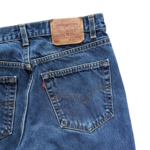 00s 리바이스 550 데님 팬츠