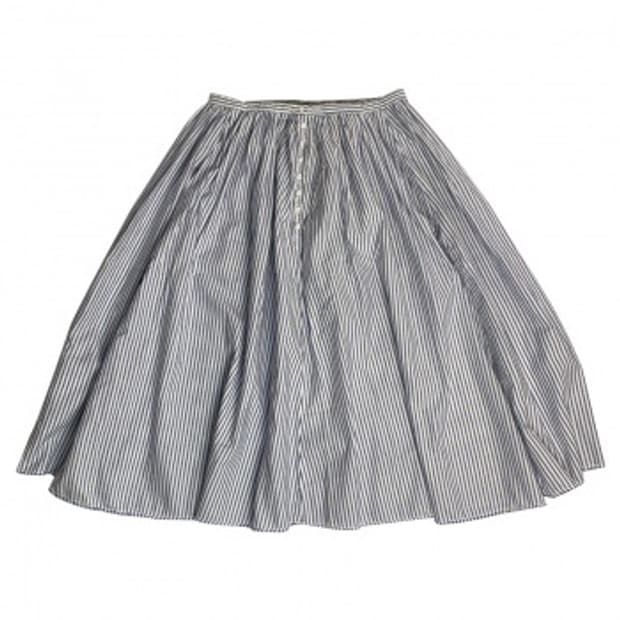 Kapital . Stripe long skirt