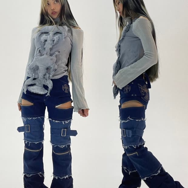 스쿠읏 SKOOT DREAM WALKER PANTS 청바지