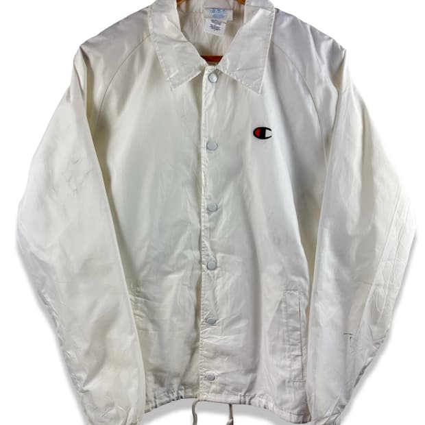 챔피온 화이트 코치자켓2324