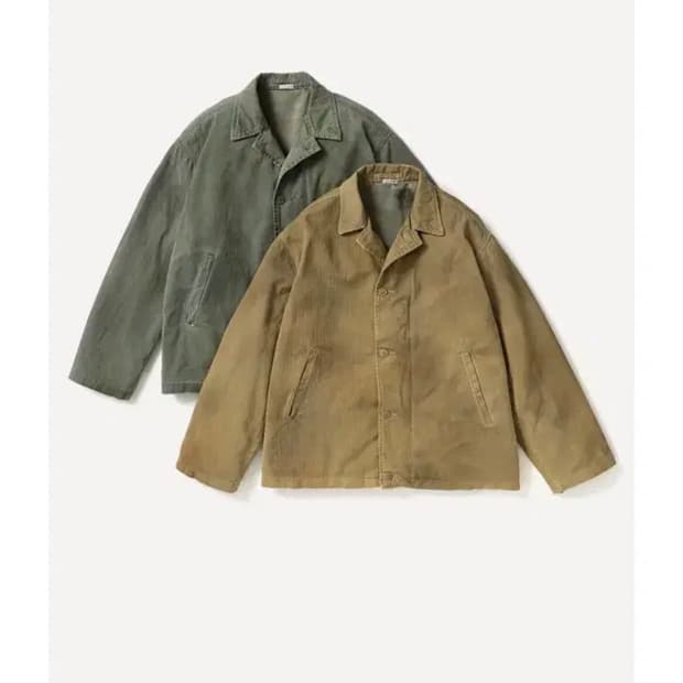 아프레쎄 빈티지 네이비 n-4 덱자켓 3 세이지 베이지