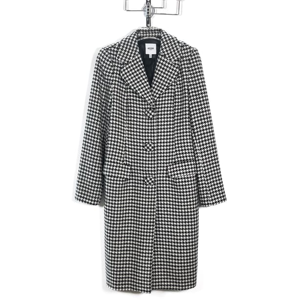 모스키노 하운즈투스 울 코트