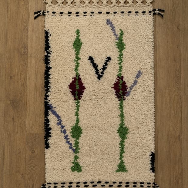모로칸 양모러그 Morocan Azilal rug #10