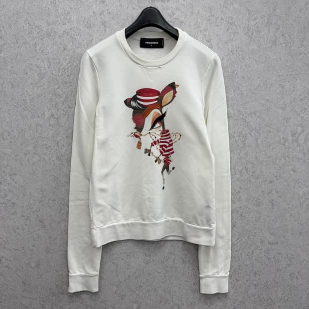 90 디스퀘어드2 디어 여자 맨투맨