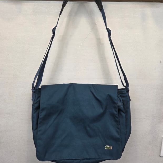 라코스테 메신저백 크로스백 청록색 