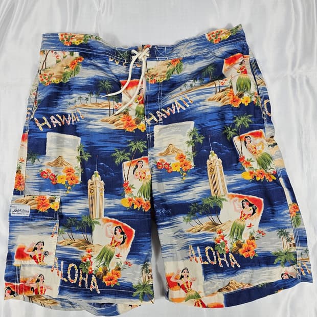 폴로하와이안스윔팬츠