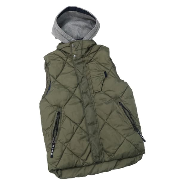 지스타 로우 후드 베스트