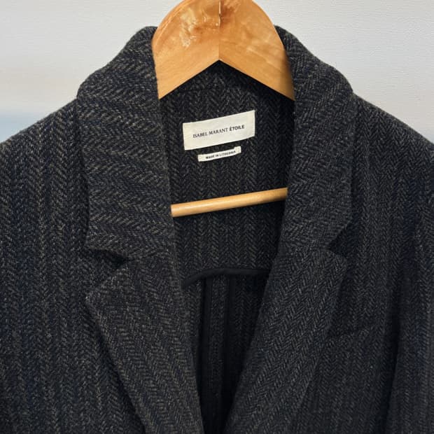 이자벨 마랑 에투알 해링본 울 자켓