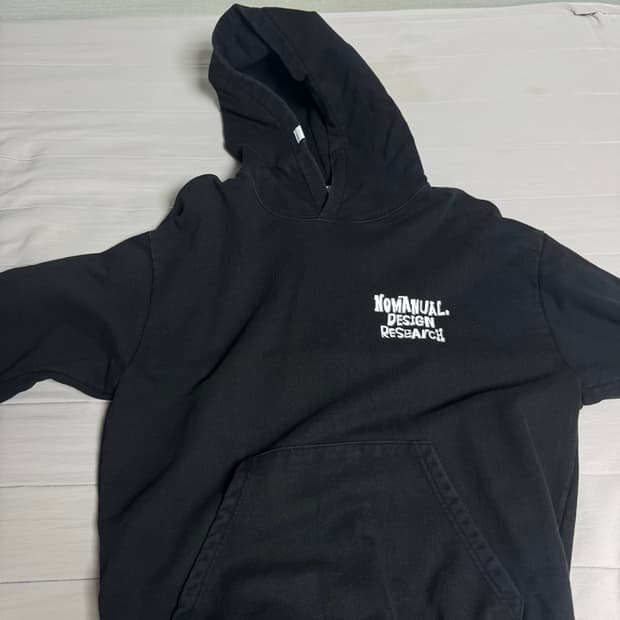 노매뉴얼 후드티