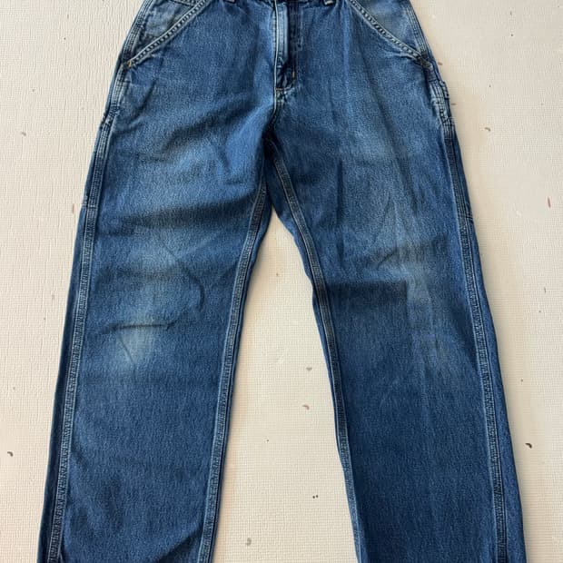 칼하트 디펜더 워크 데님 팬츠 