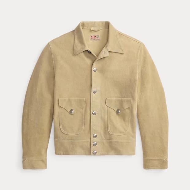 RRL 러프아웃 스웨이드 재킷