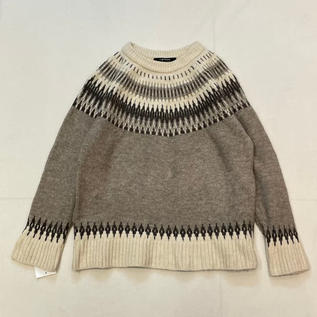 일본빈티지 페어아일 니트