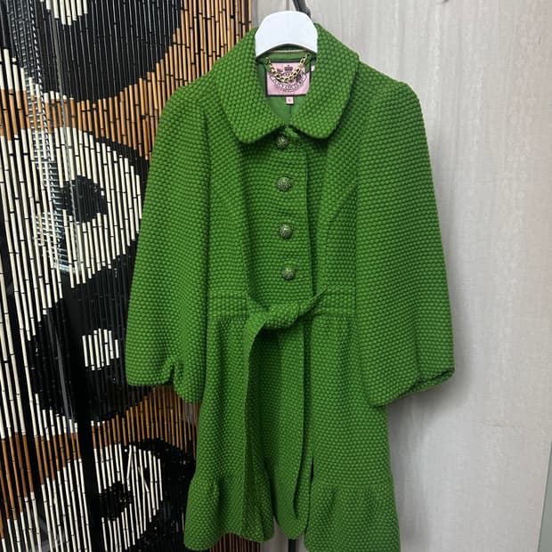 juicy couture green coat