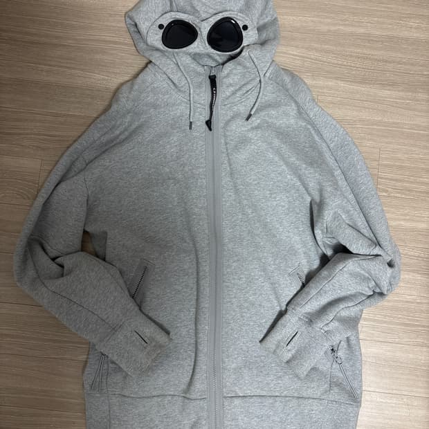 Cp company 고글 후드집업 xl 