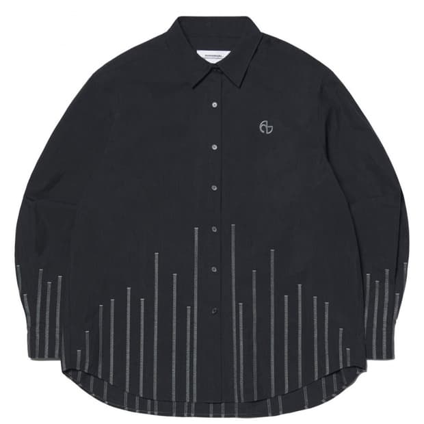 노매뉴얼 V.S.L셔츠 검정색