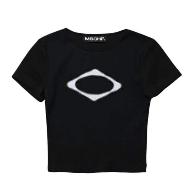 미스치프 롬버스 미니 반팔티