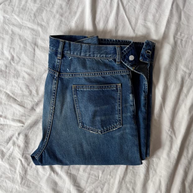 마르지엘라 ss17 커프스 데님