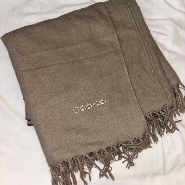 캘빈 빈티지 머플러 목도리 캘빈클라인