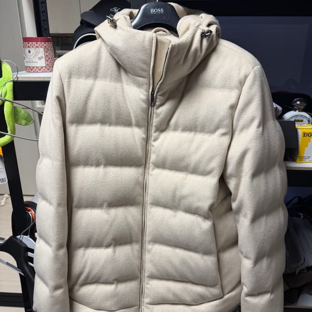 Loro Piana 캐시미어 스톰시스템 패딩 M