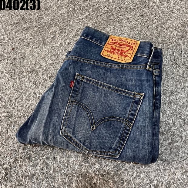 리바이스 501 청바지 데님팬츠