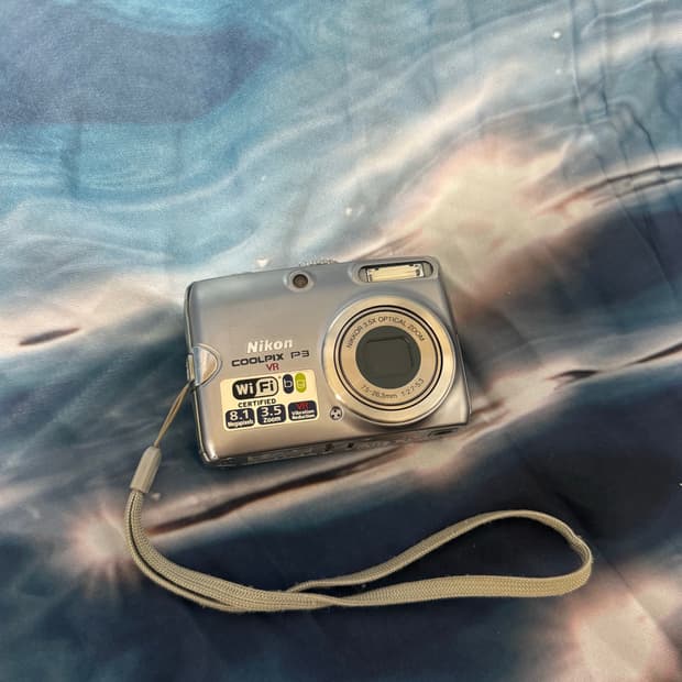 니콘 nikon coolpix p3 카메라