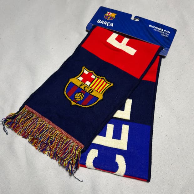 OS 새상품 FC 바르셀로나 머플러