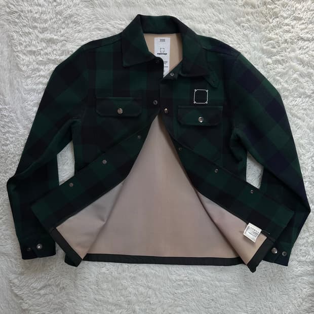 에스피오나지 체크 자켓 S