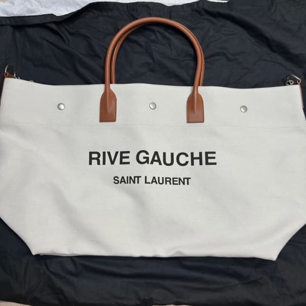 Saint Laurent 생 로랑 리브 고시 맥시 토트 백