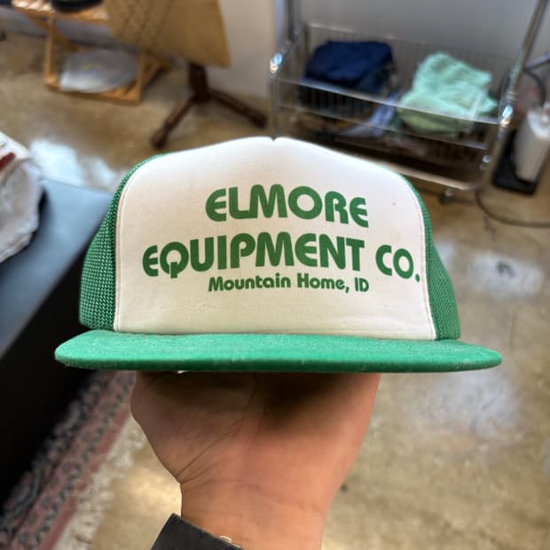 80s 아이다호주 농기계 홍보용 트러커캡
