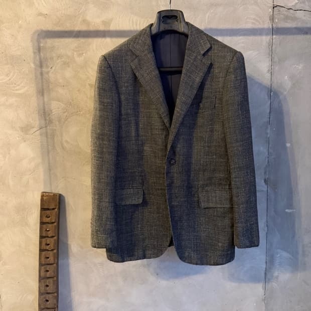 수트서플라이 울 실크 리넨 테일러드 자켓 100