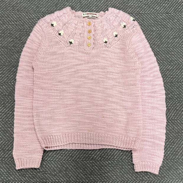 맥그리거 플라워자수 울니트 v1048