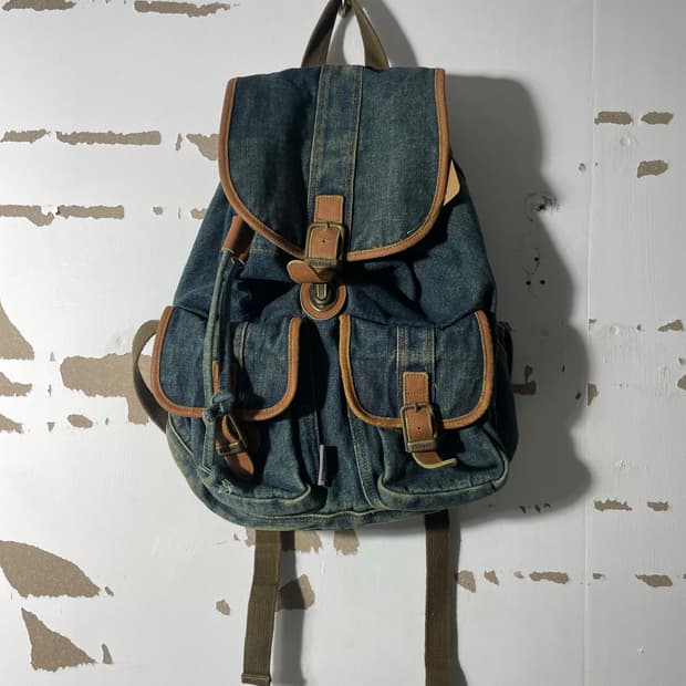 JPN vtg 데님 백팩