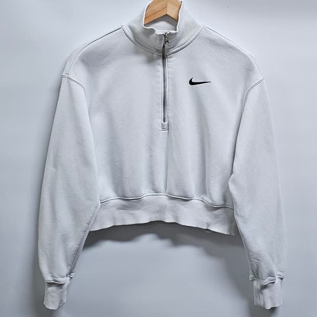나이키 여성 반집업 크롭T XS