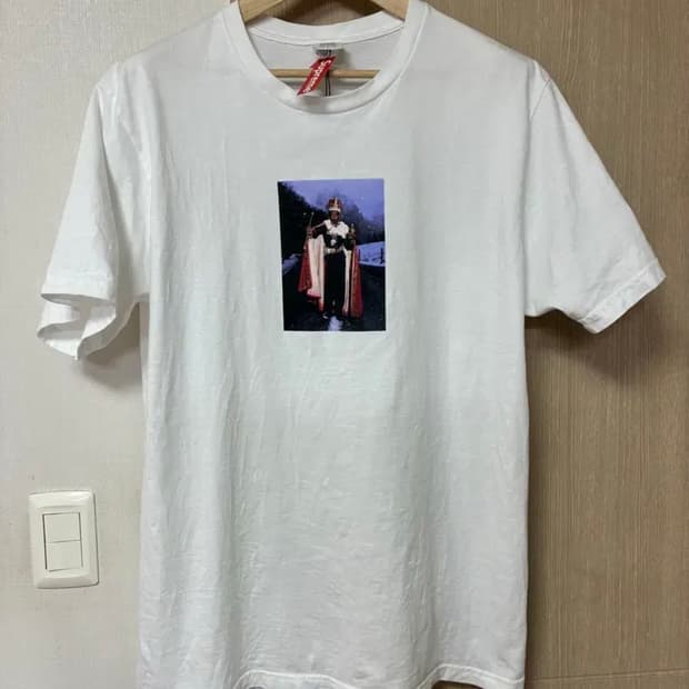 [L]슈프림x마틴로즈 티셔츠 화이트